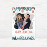 Joyful Watercolor Christmas Card