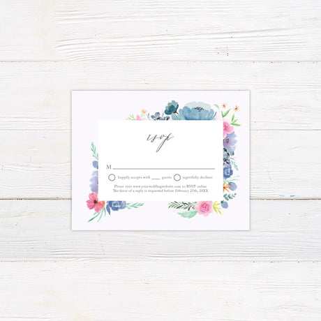 Joyous Bouquet Invitation - goprintplus