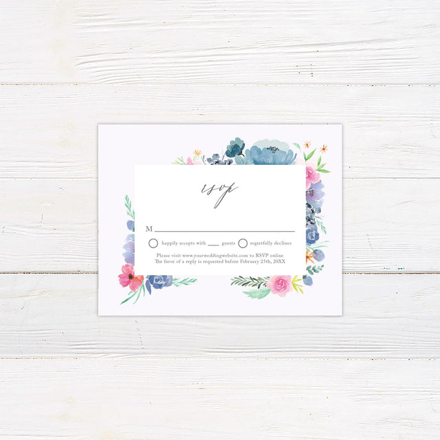 Joyous Bouquet RSVP - goprintplus