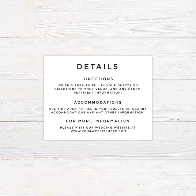 Just Love Details Cards - goprintplus