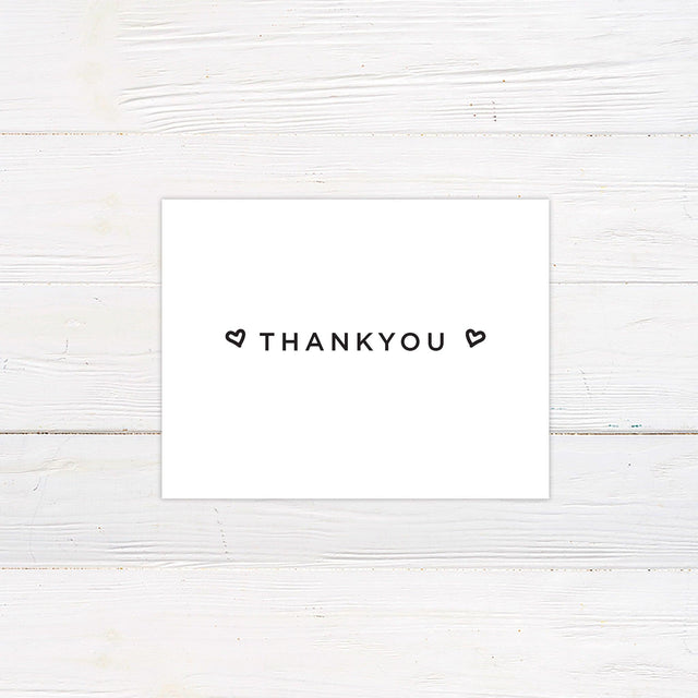 Just Love Thank You Card - goprintplus