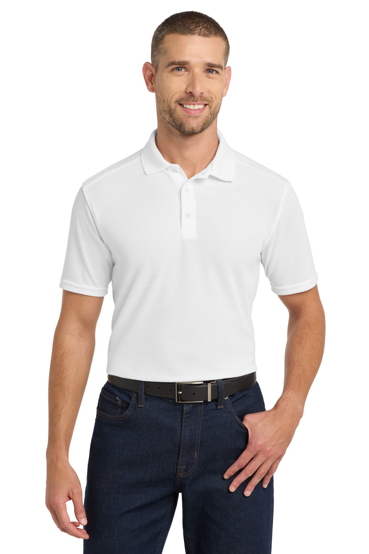 - Port Authority  ®  EZPerformance  ™  Pique Polo. K600 -