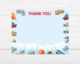 Kids Transportation Invitation - goprintplus