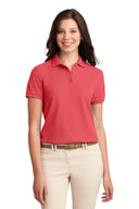 - Port Authority ®  Women's Silk Touch™ Polo.  L500 -