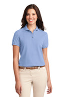 - Port Authority ®  Women's Silk Touch™ Polo.  L500 -