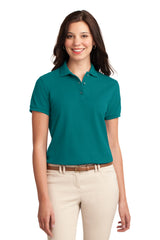- Port Authority ®  Women's Silk Touch™ Polo.  L500 -