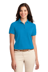 - Port Authority ®  Women's Silk Touch™ Polo.  L500 -