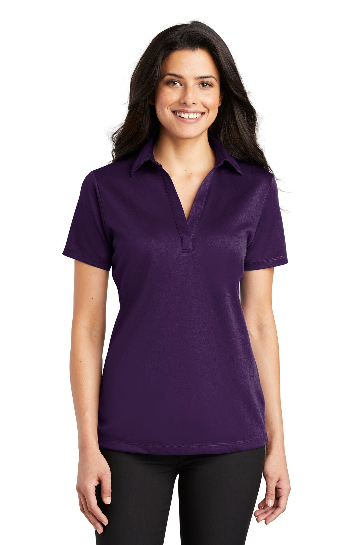 - Port Authority ®  Women's Silk Touch™ Performance Polo. L540 -