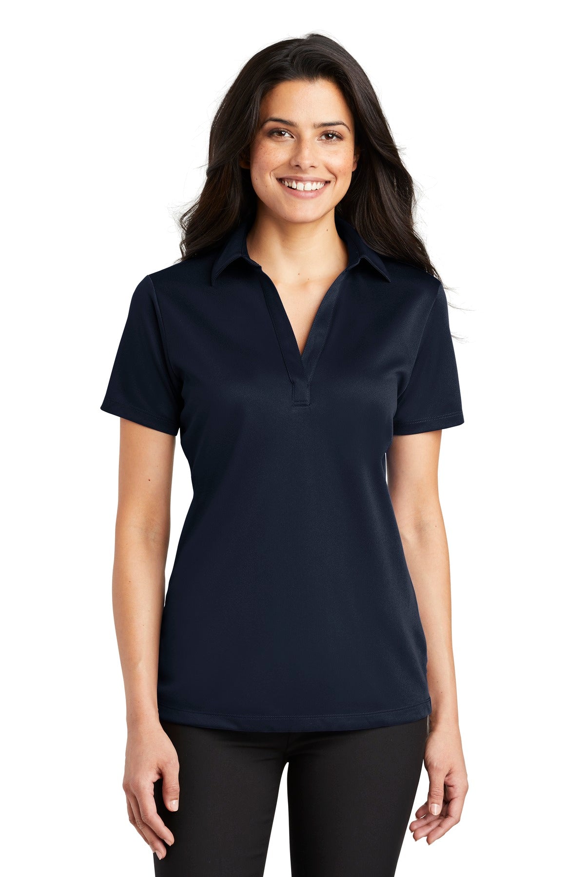 - Port Authority ®  Women's Silk Touch™ Performance Polo. L540 -