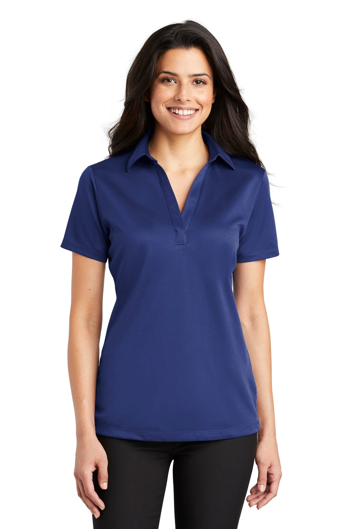- Port Authority ®  Women's Silk Touch™ Performance Polo. L540 -