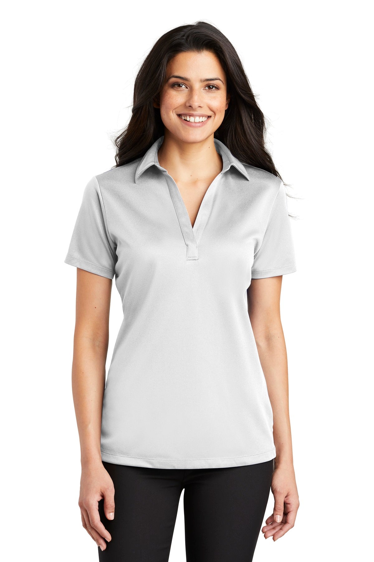 - Port Authority ®  Women's Silk Touch™ Performance Polo. L540 -