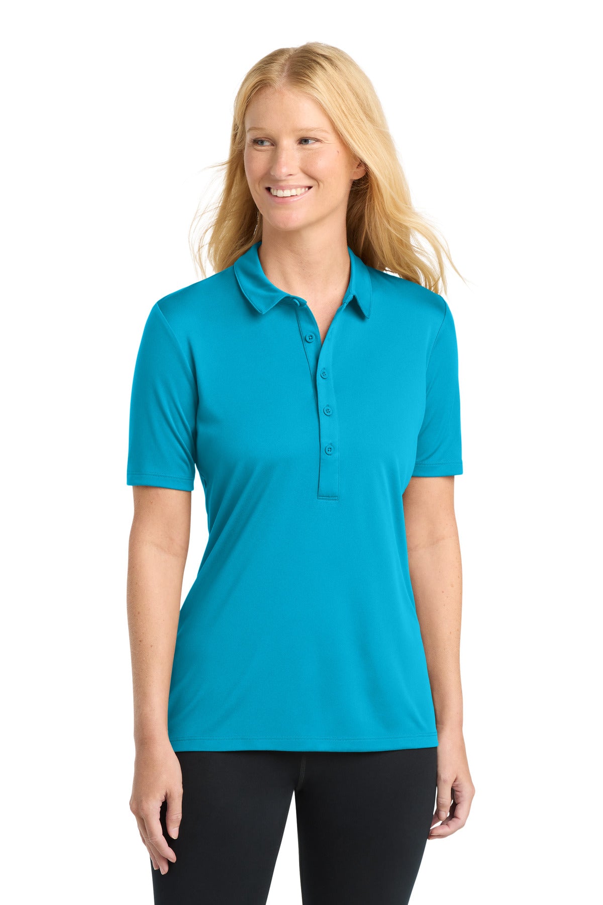 - Sport-Tek ®  Women's Posi-UV  ®  Pro Polo.  LST520 -