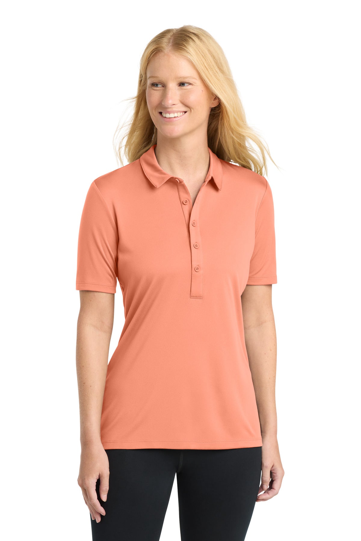 - Sport-Tek ®  Women's Posi-UV  ®  Pro Polo.  LST520 -