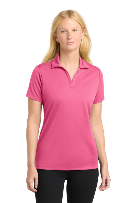 - Sport-Tek ®  Women's PosiCharge ®  RacerMesh ®  Polo. LST640 -