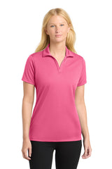 - Sport-Tek ®  Women's PosiCharge ®  RacerMesh ®  Polo. LST640 -