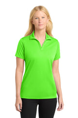 - Sport-Tek ®  Women's PosiCharge ®  RacerMesh ®  Polo. LST640 -