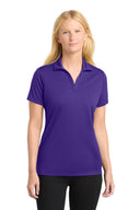 - Sport-Tek ®  Women's PosiCharge ®  RacerMesh ®  Polo. LST640 -