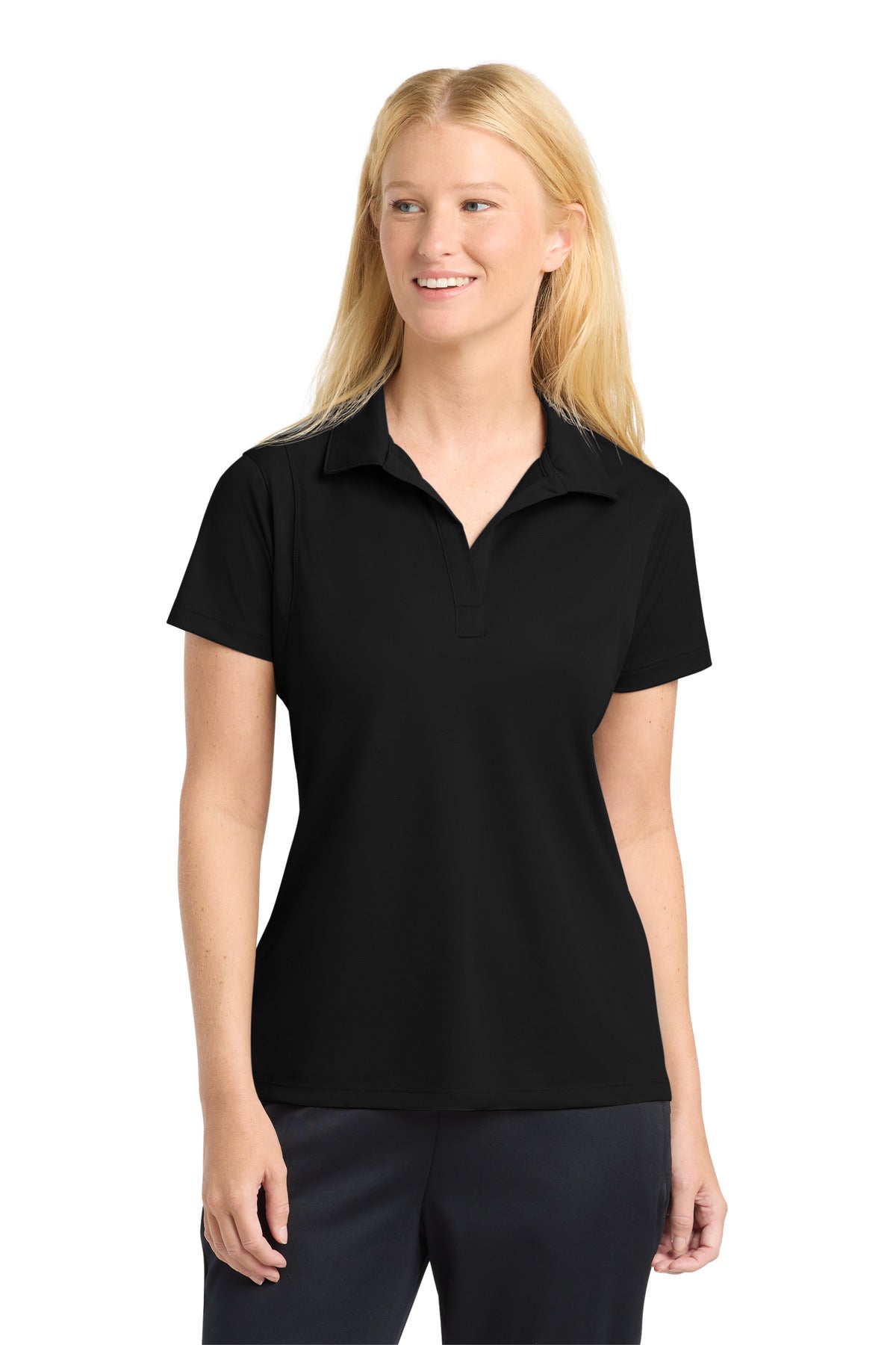 - Sport-Tek ®  Women's Micropique Sport-Wick ®  Polo. LST650 -