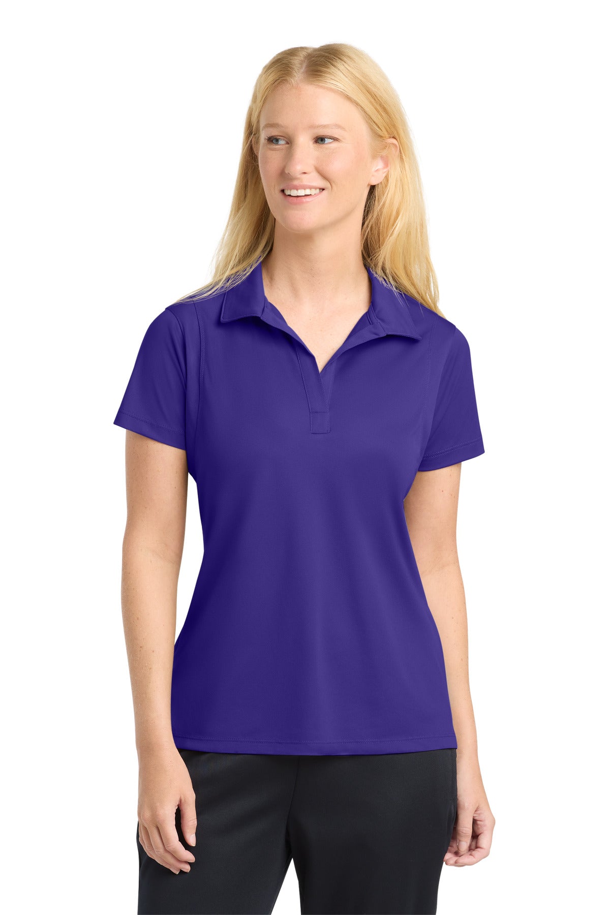 - Sport-Tek ®  Women's Micropique Sport-Wick ®  Polo. LST650 -