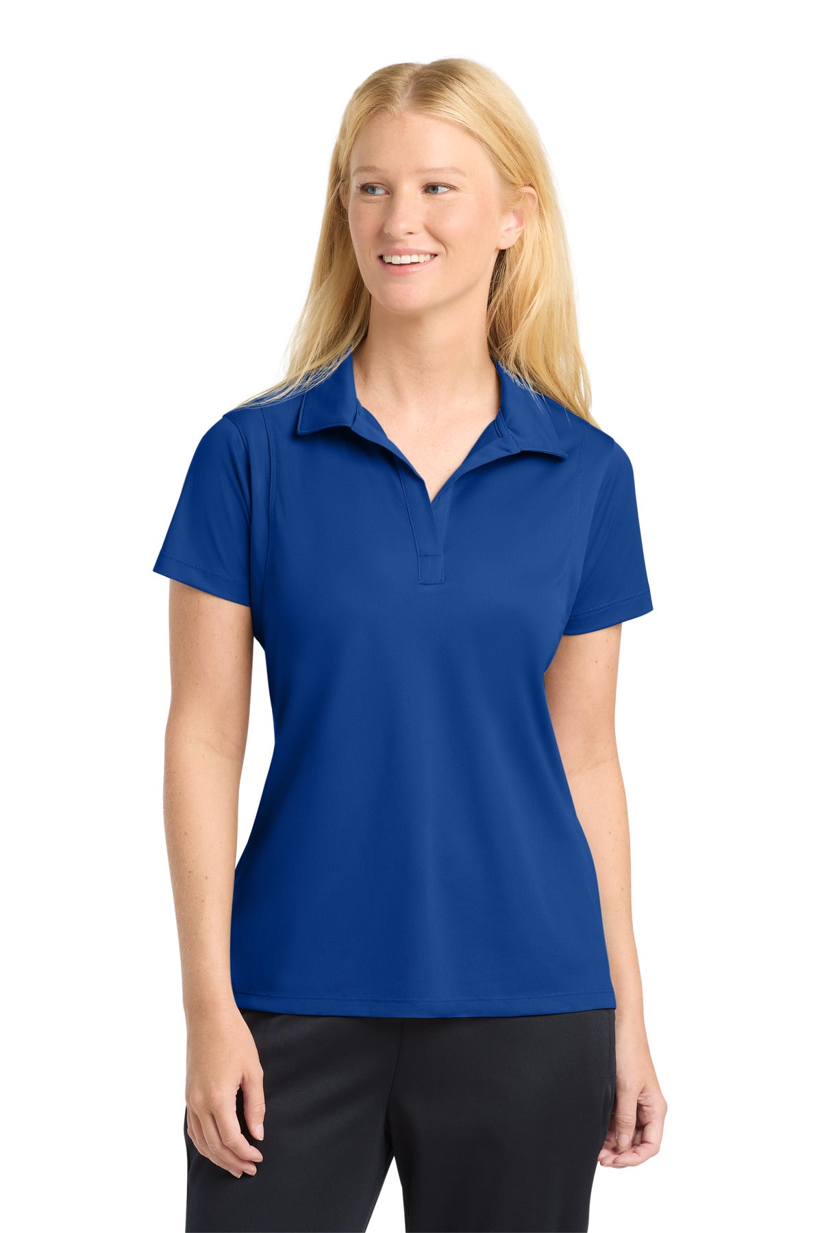 - Sport-Tek ®  Women's Micropique Sport-Wick ®  Polo. LST650 -