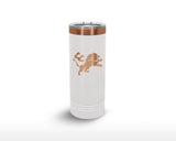 Polar Camel 22 oz Skinny Tumbler with Rose Gold Accent