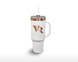 Polar Camel 40 oz Travel Mug with Rose Gold Accent