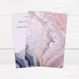 Lavendar Geode Invitation - goprintplus