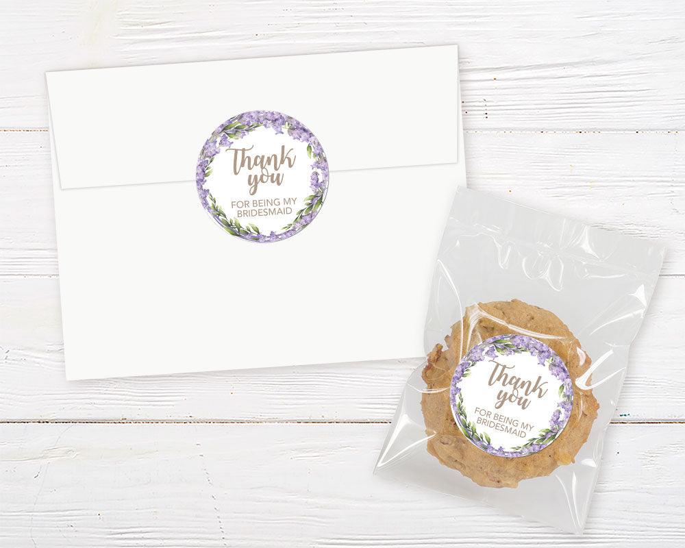Lavender Wreath Invitation - goprintplus