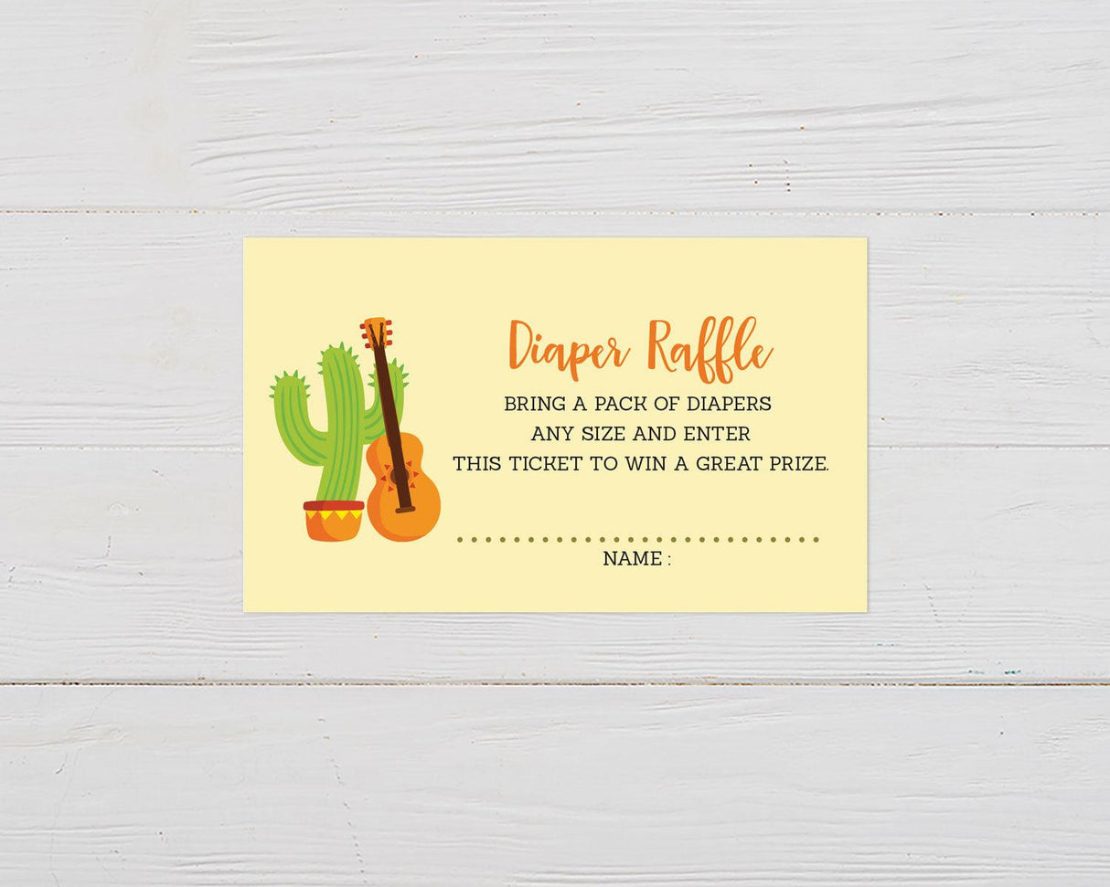 Let's Taco Bout Diaper Raffle - goprintplus