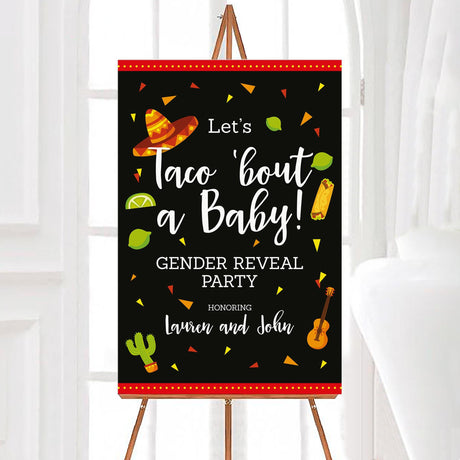 Let's Taco Bout a Baby Gender Reveal - goprintplus