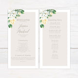 Light Floral Invitations - goprintplus