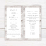 Light Wood Invitations - goprintplus