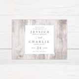 Light Wood Invitations - goprintplus