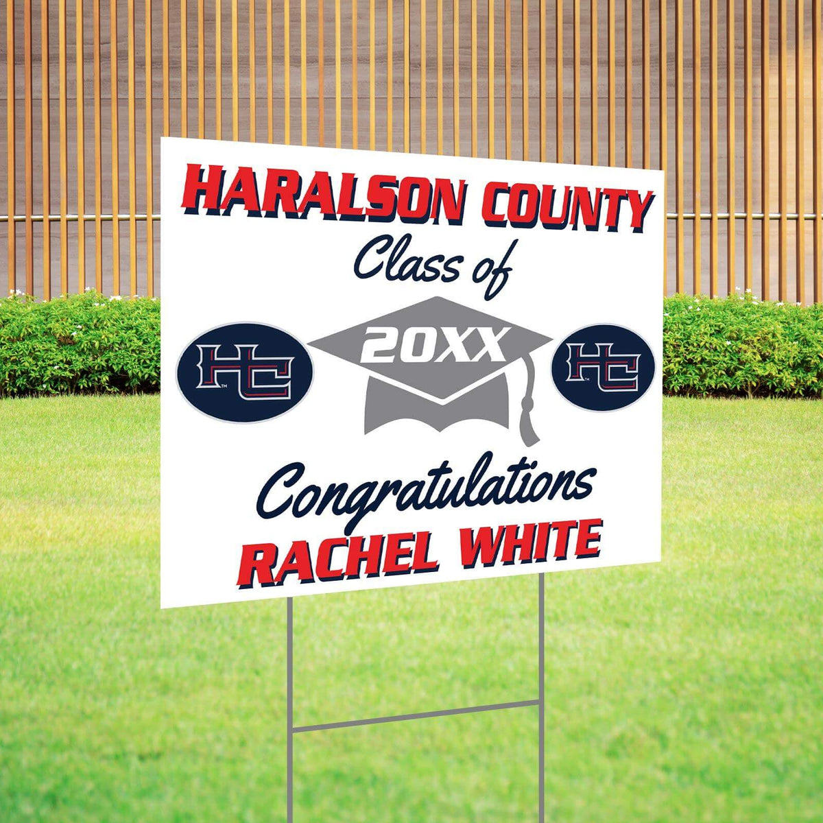 Logo Graduation Yard Sign – Go Print Plus