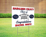 Logo Graduation Yard Sign - goprintplus