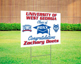 Logo Graduation Yard Sign - goprintplus