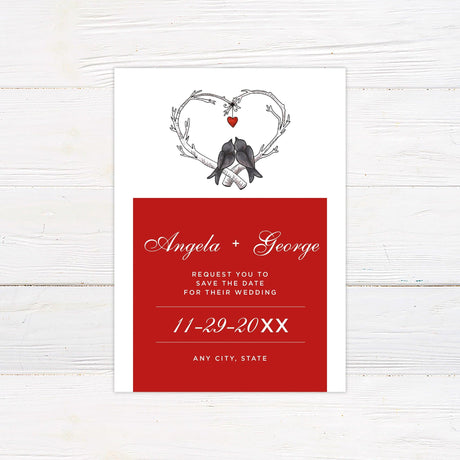 Love Birds Invitations - goprintplus