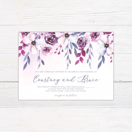 Lovely Blossoms Invitations - goprintplus