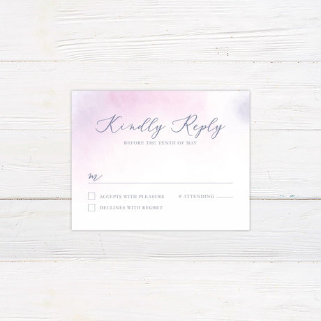 Lovely Blossoms RSVP - goprintplus