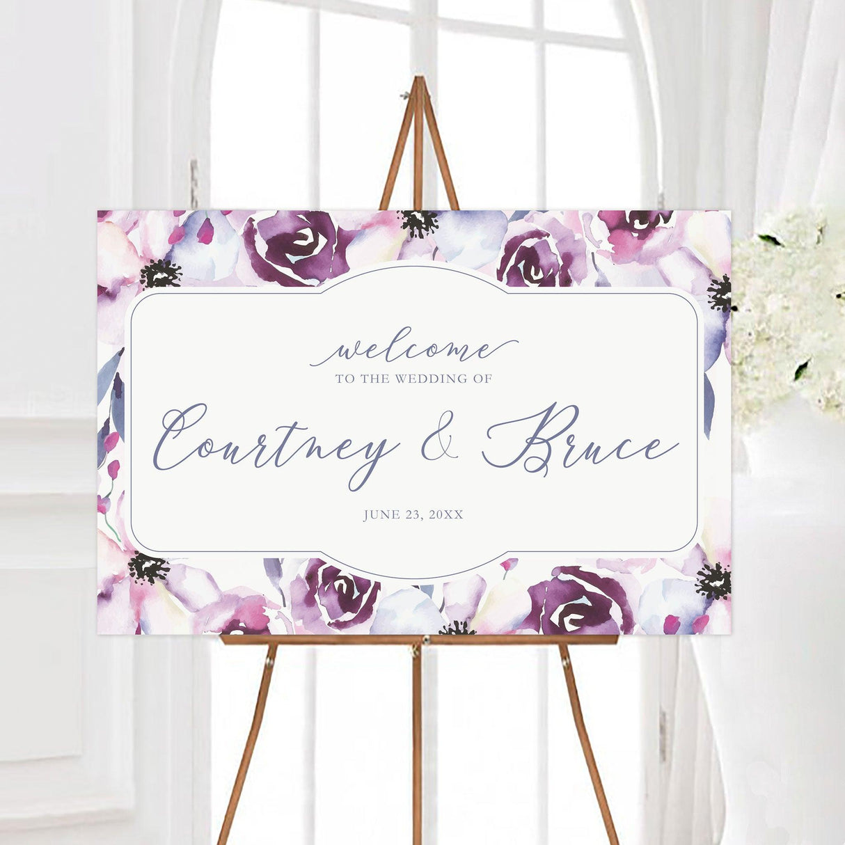 Lovely Blossoms Sign - goprintplus