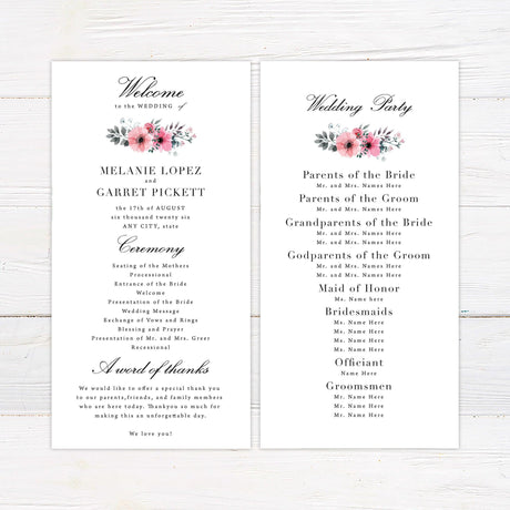 Lovely Florals Invitation - goprintplus