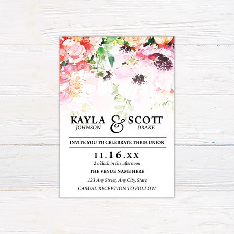 Lovely Garden Invitations - goprintplus