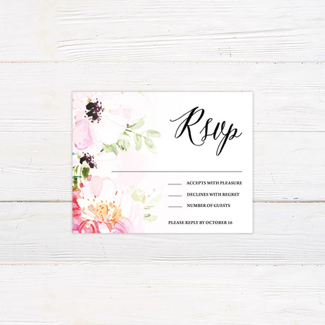 Lovely Garden RSVP - goprintplus