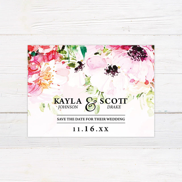 Lovely Garden Save The Date - goprintplus