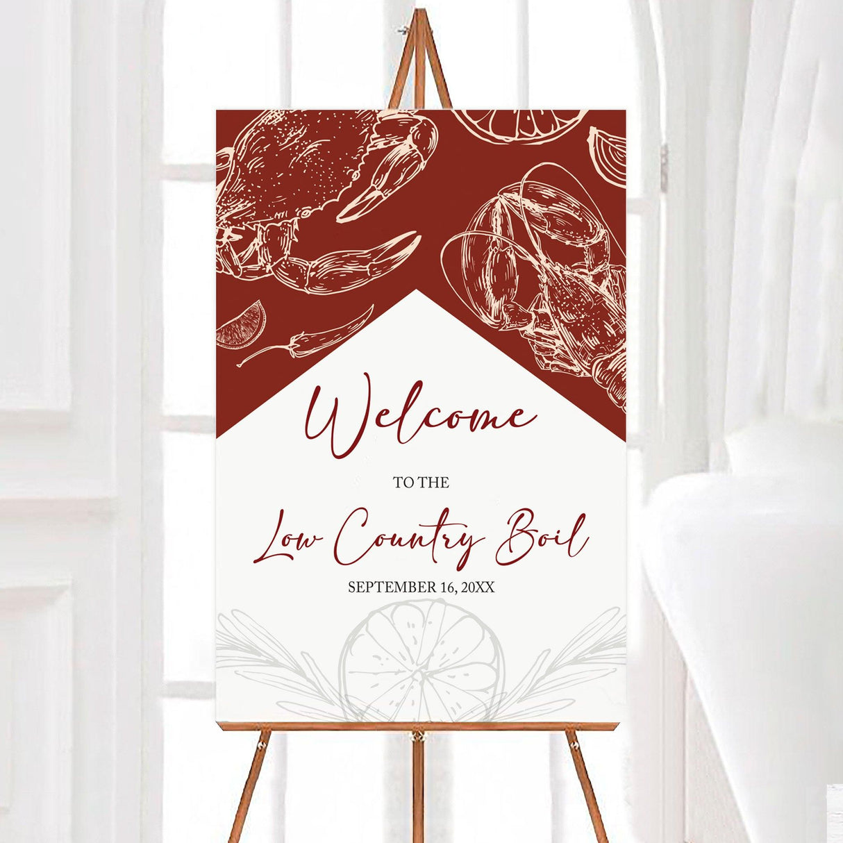 Crab Boil Invitation - goprintplus