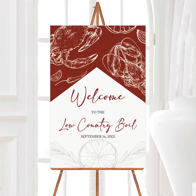 Crab Boil Sign - goprintplus