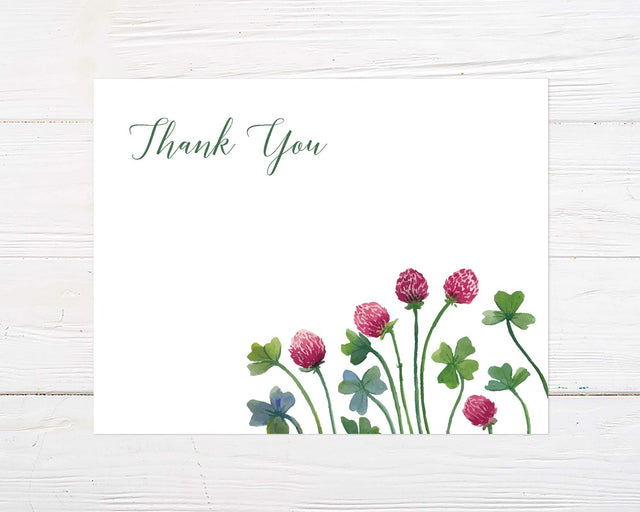 Lucky in Love Thank You Card - goprintplus