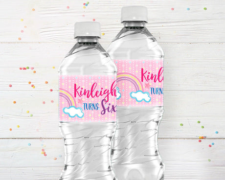 Magical Unicorn Water Bottle Labels - goprintplus