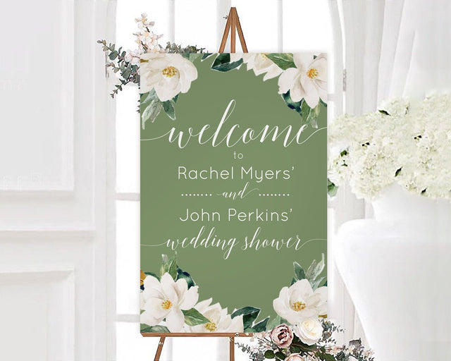 Magnolia Flower Sign - goprintplus