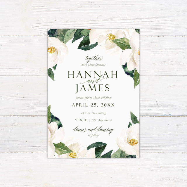 Magnolia Invitations - goprintplus